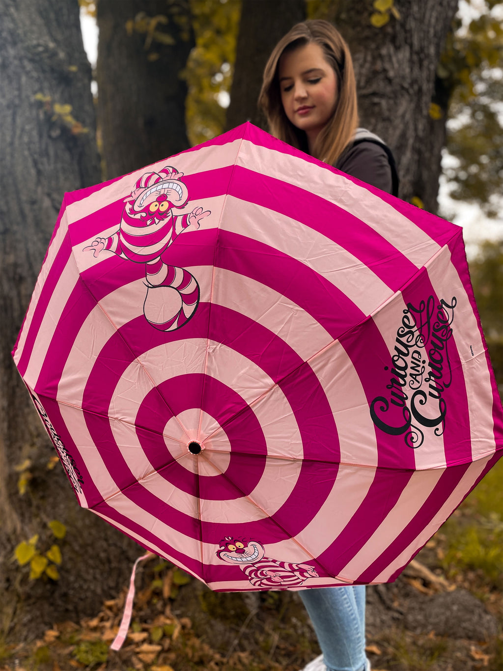 Product image Alice in Wonderland - Cheshire Cat Umbrella