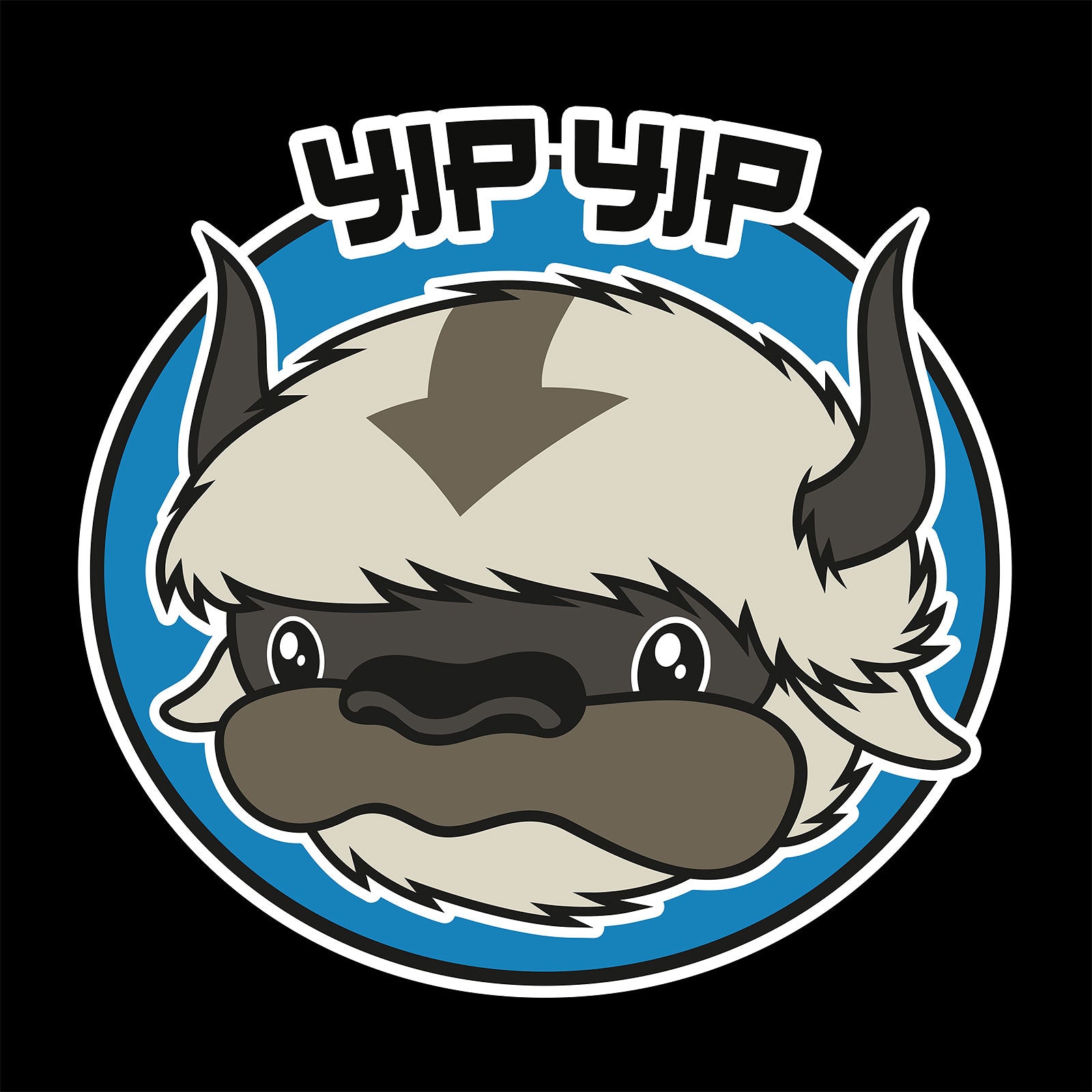Product image Appa Yip Yip T-shirt for Avatar Fans black