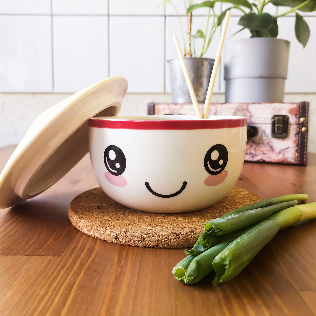 Product image Kawaii Bowl with Lid for Anime Fans