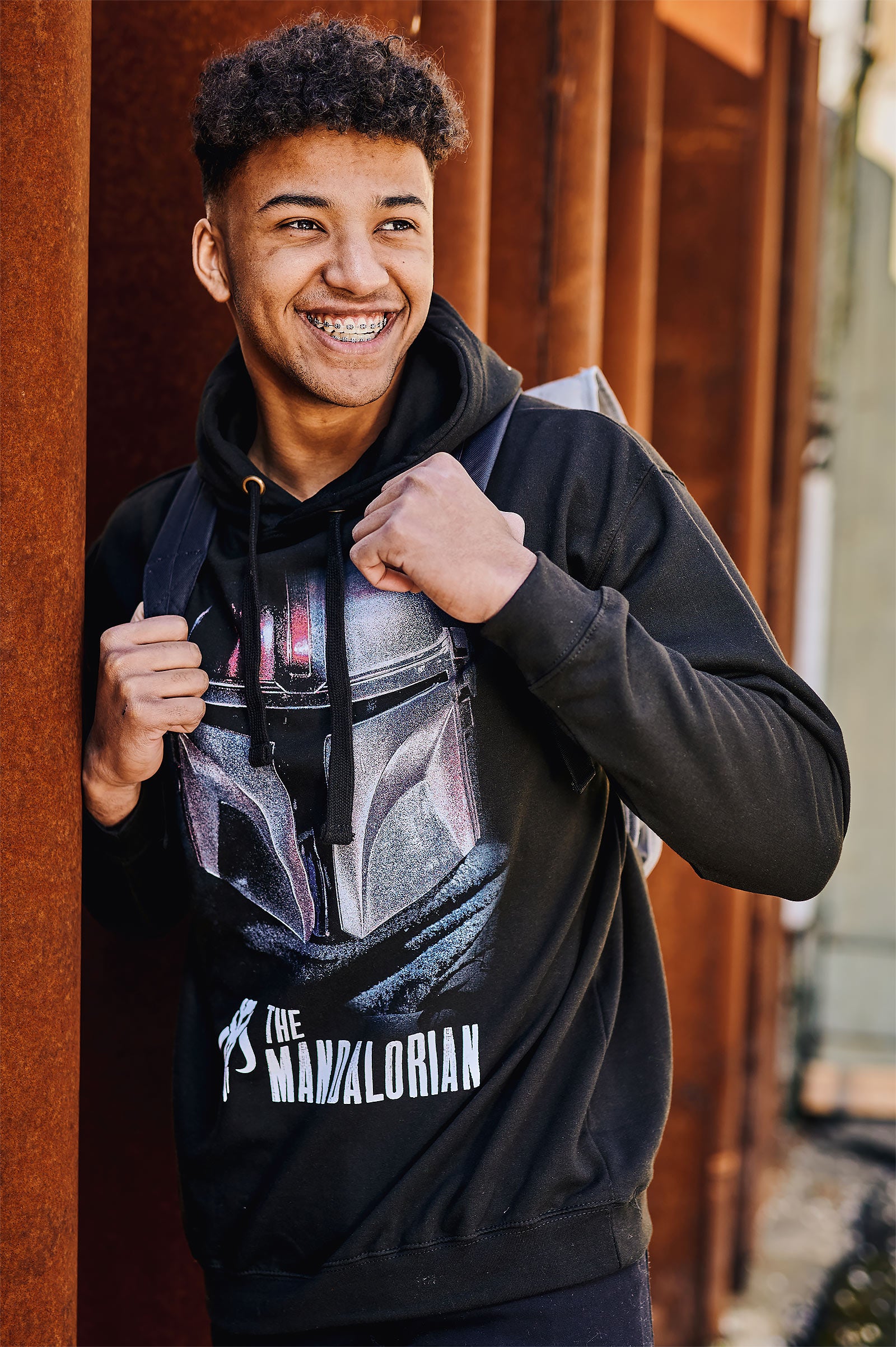Product image The Mandalorian Dark Warrior Hoodie Black - Star Wars