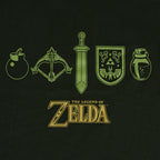 Product image Zelda - Icons T-Shirt green
