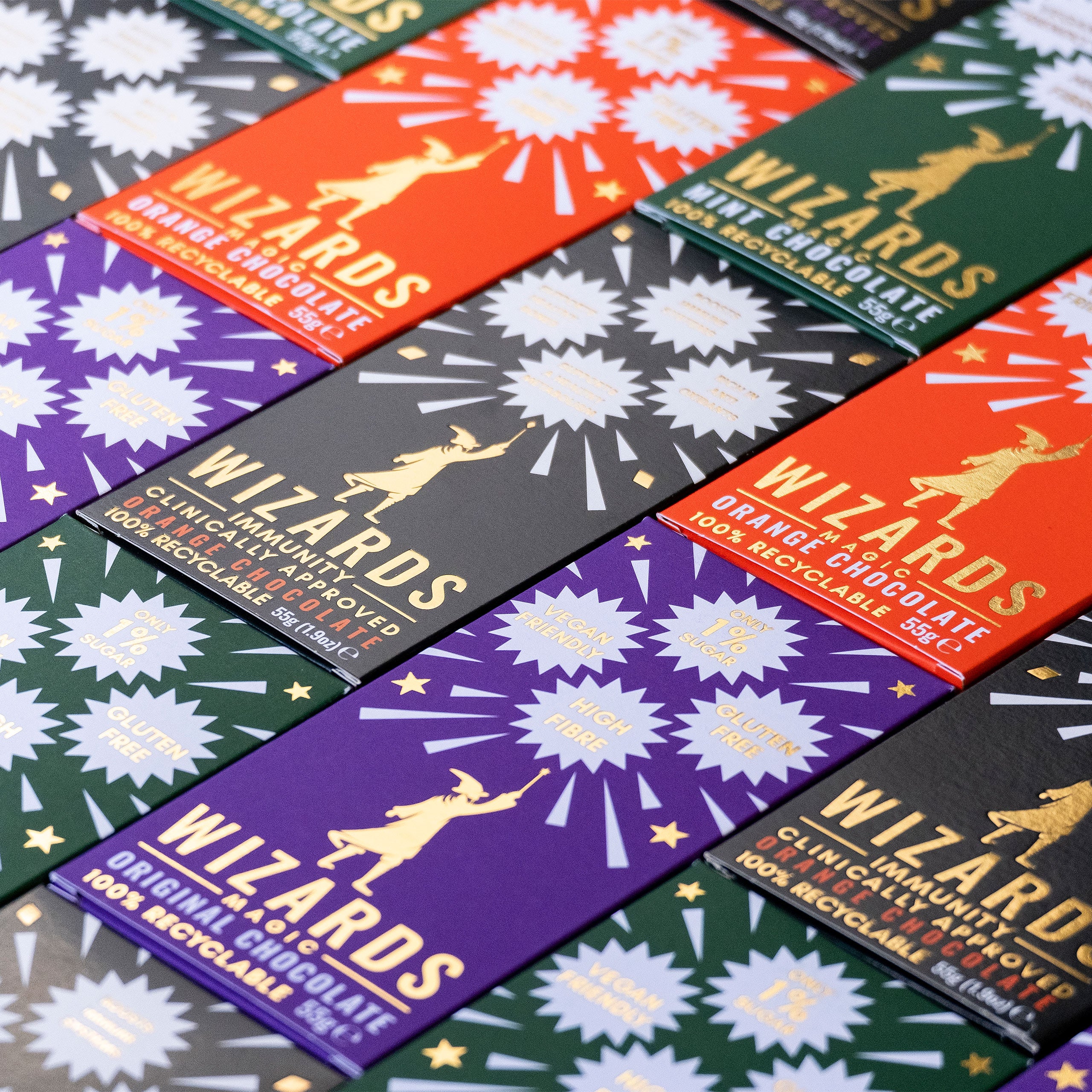 Product image Wizards Magic - Mint Chocolate 12 Bars
