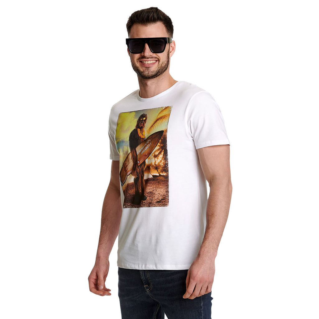 Product image Star Wars - Wookiee Surfer T-Shirt white