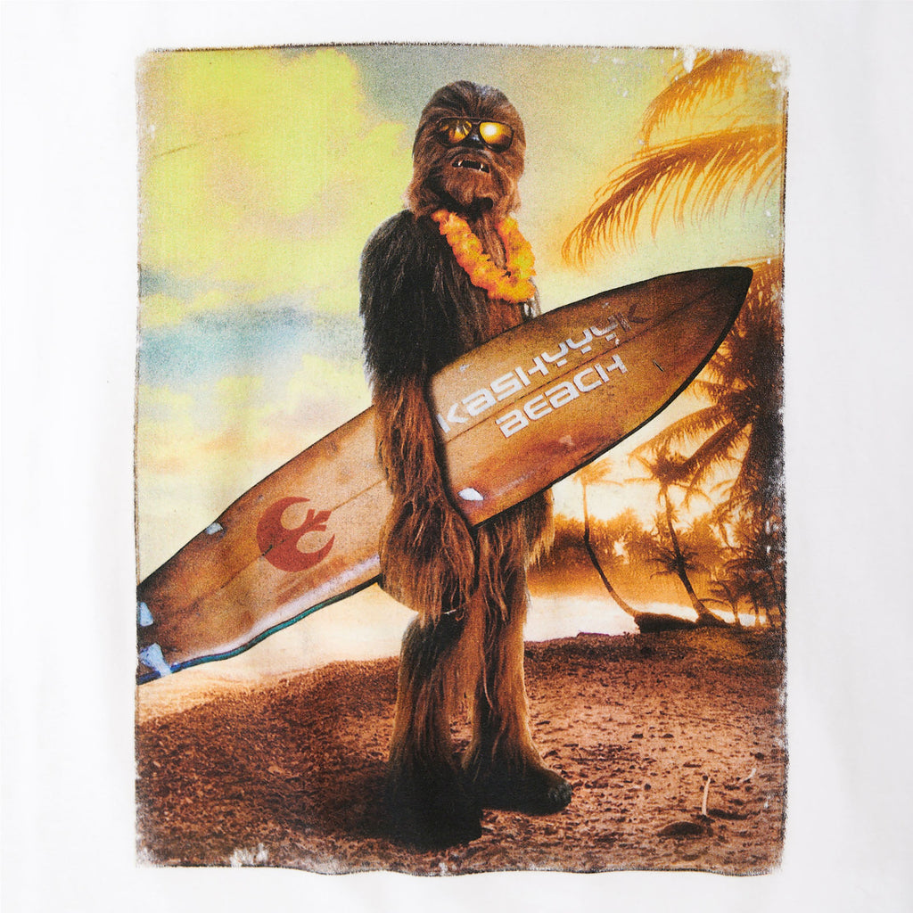 Product image Star Wars - Wookiee Surfer T-Shirt white