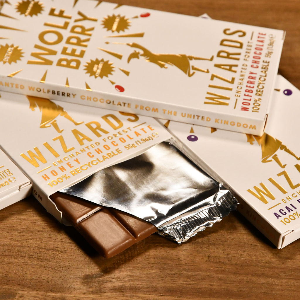 Product image Wizards Magic - Enchanted Forest Selection Chocolate 4 Bars