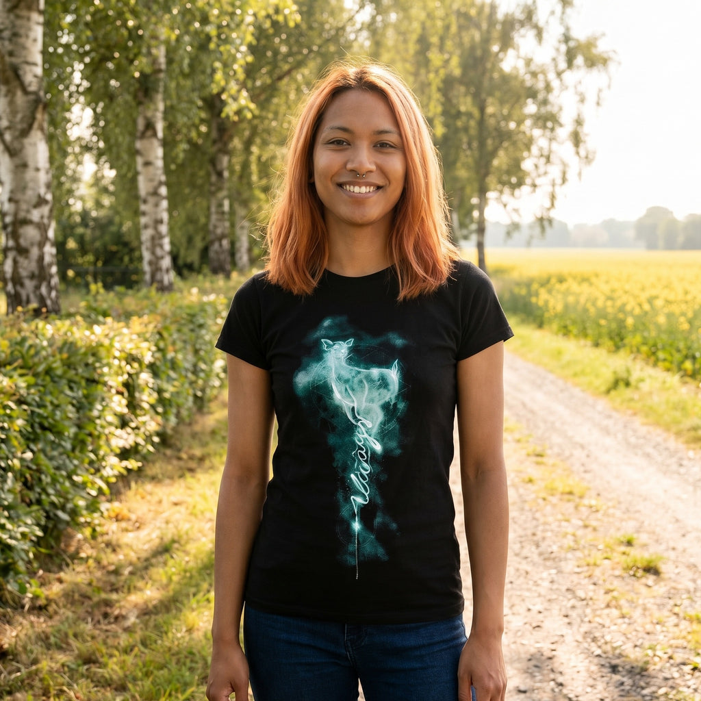 Product image Snape Patronus Always Women's T-Shirt Black - Harry Potter