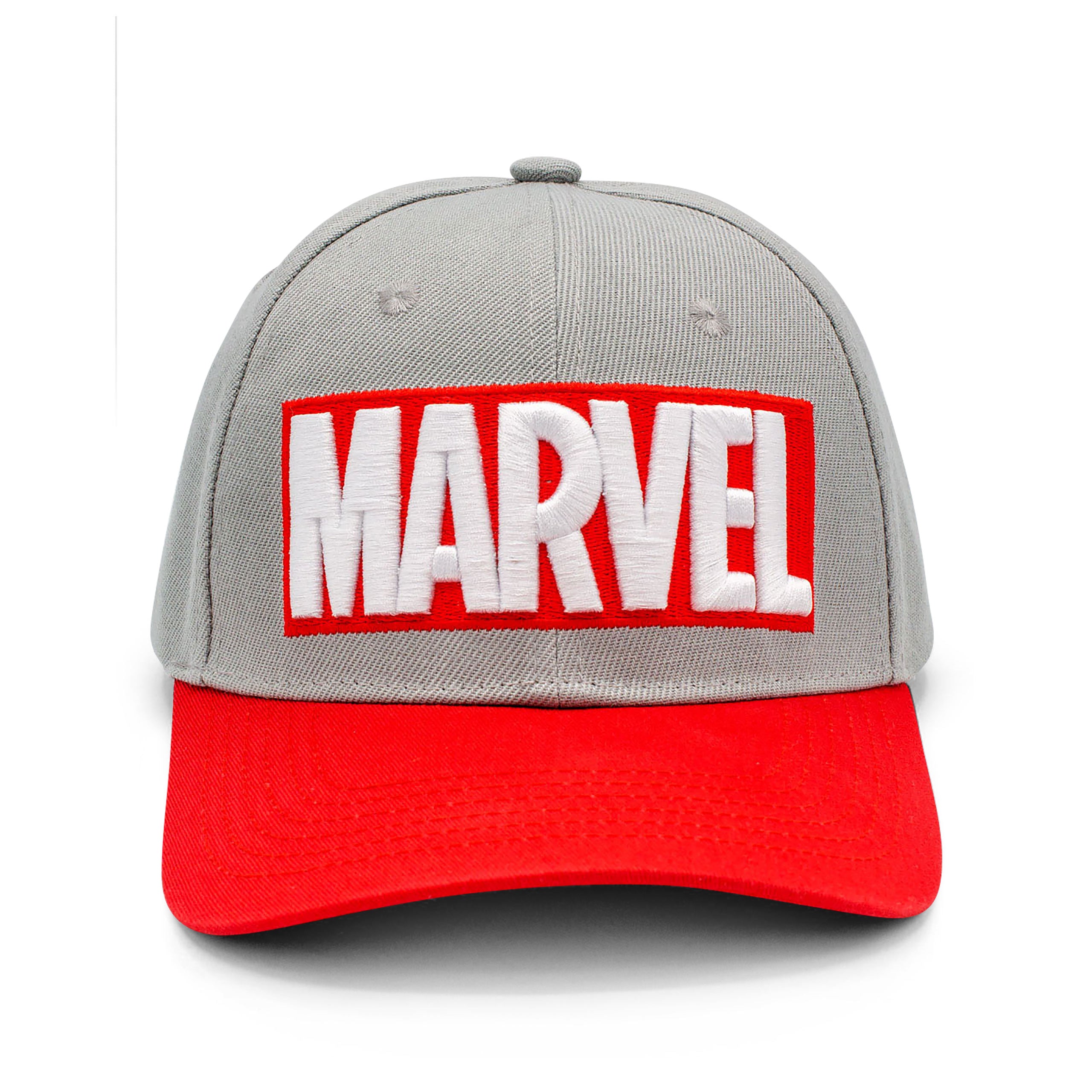 Product image Marvel - Logo Baseball Cap grey-red