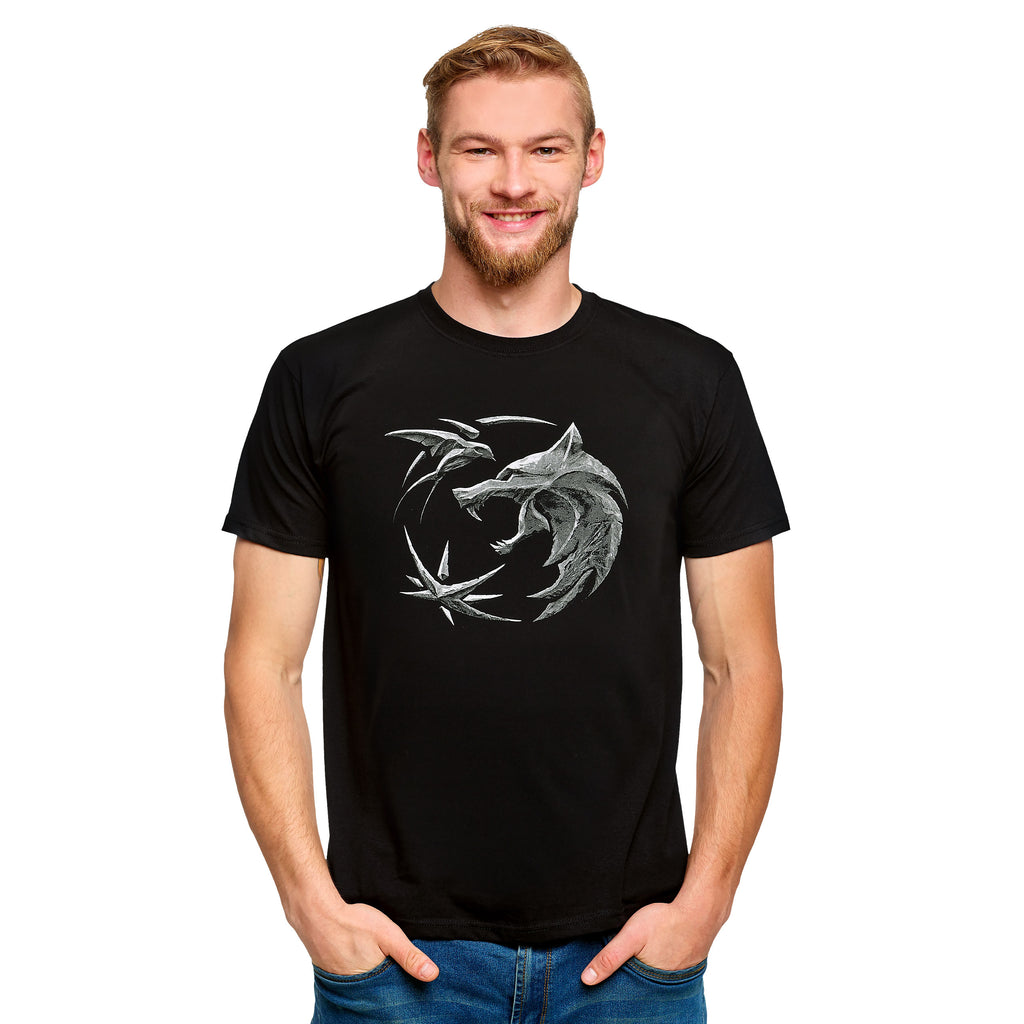 Product image Witcher - Wolf Emblem T-Shirt Black