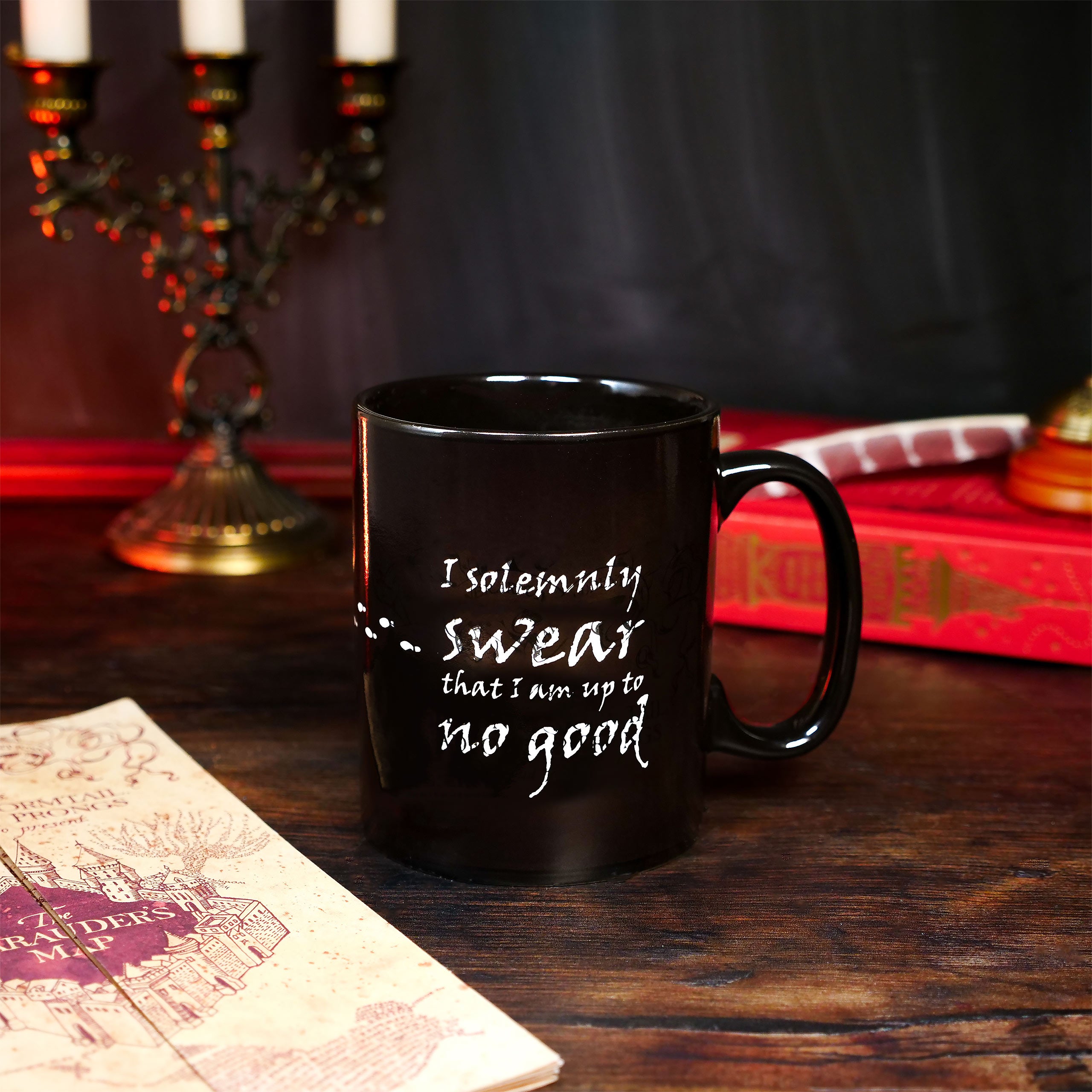 Product image Harry Potter - Marauder's Map Thermal Effect Mug Black