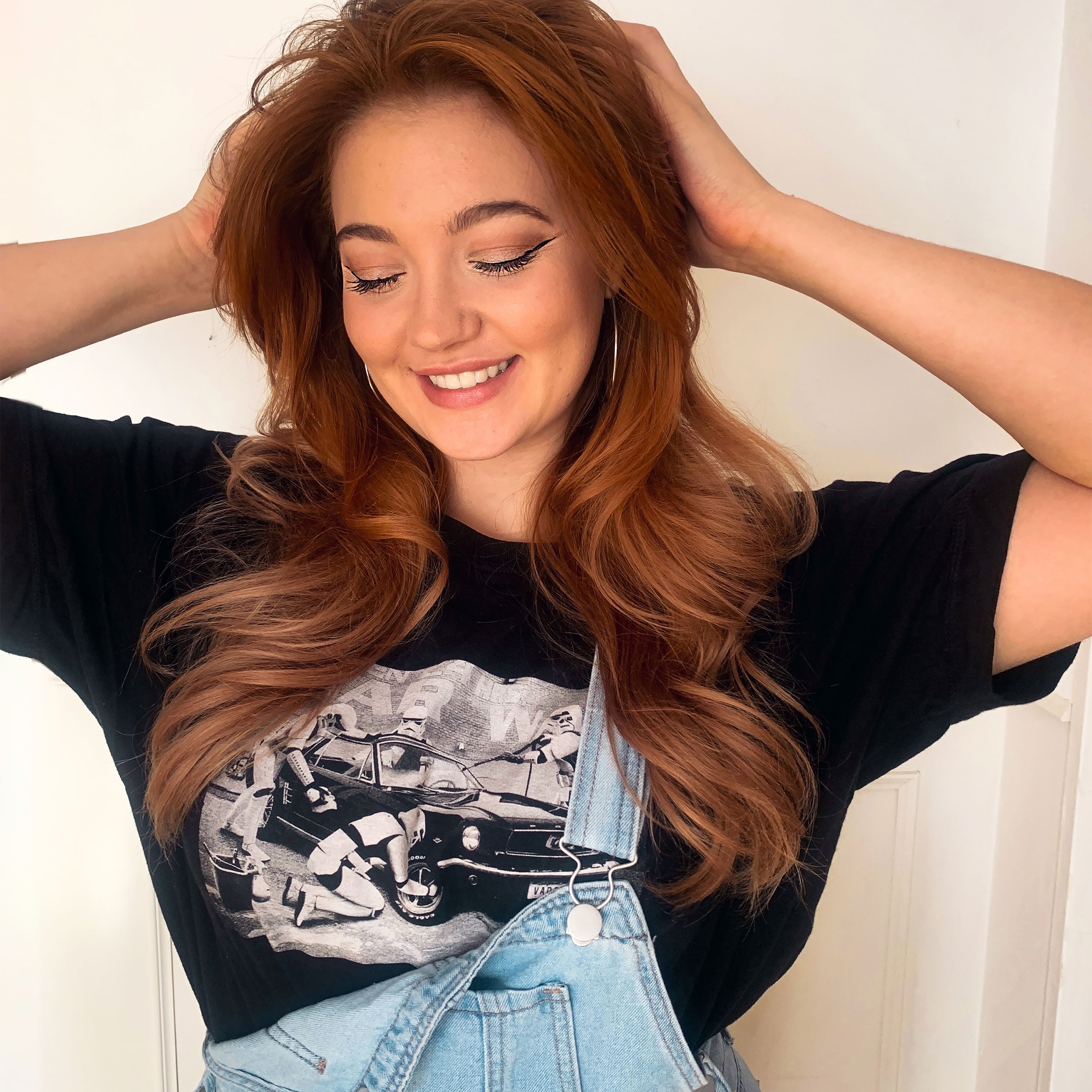 Product image Star Wash T-Shirt for Star Wars Fans black