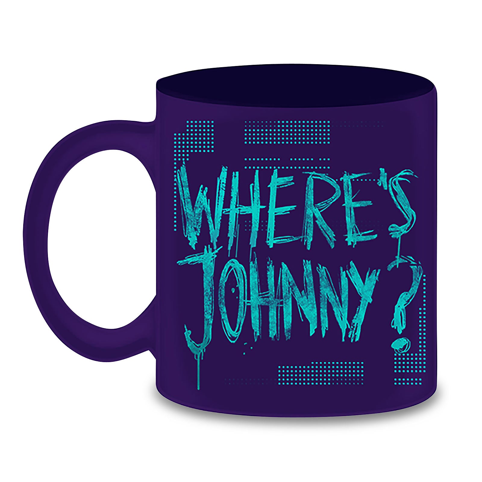 Product image Cyberpunk 2077 - Where's Johnny Thermal Effect Mug blue