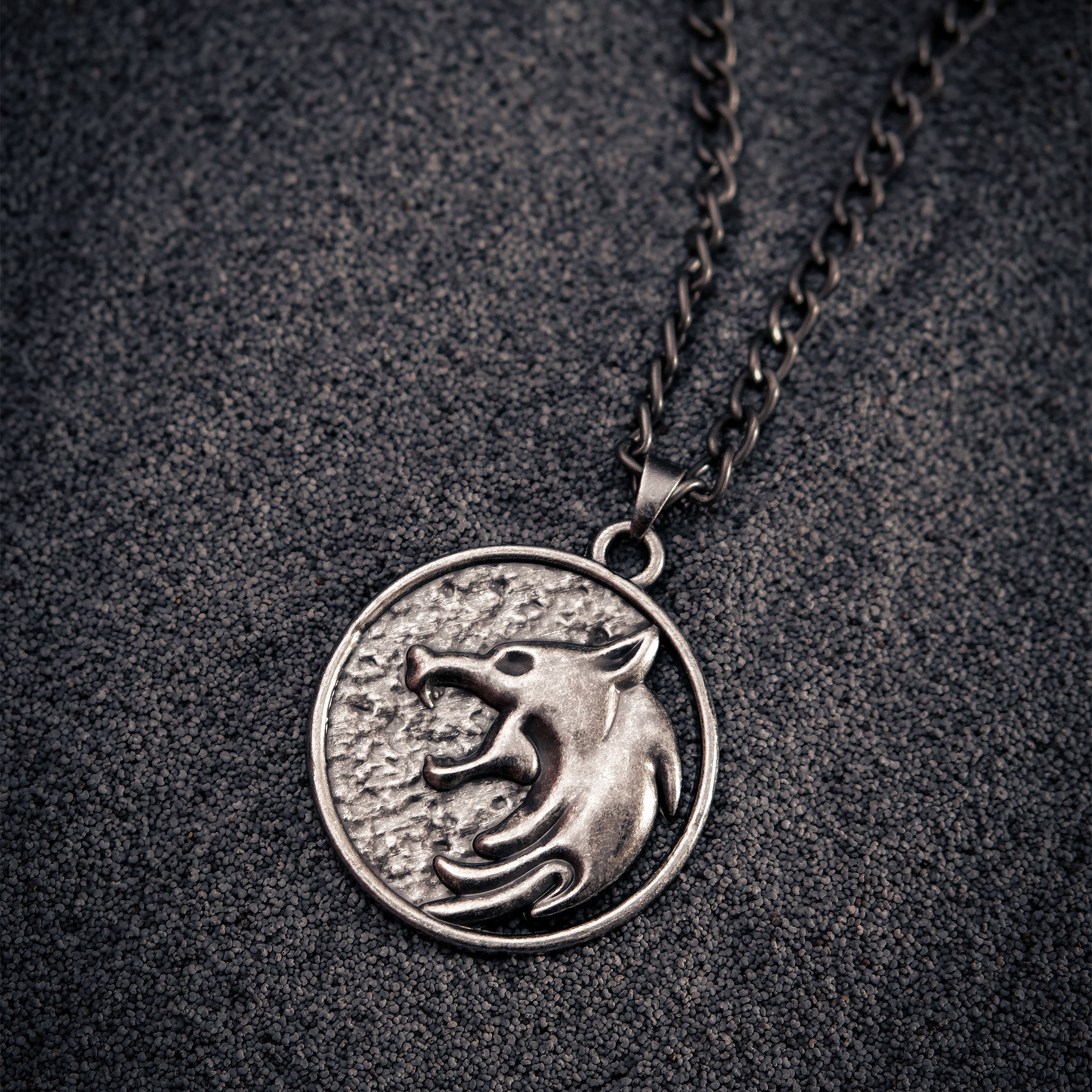 Product image Witcher - Geralt Wolf Medallion Necklace