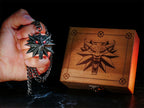 Product image Witcher - Wild Hunt Medallion with LED Eyes in Gift Box