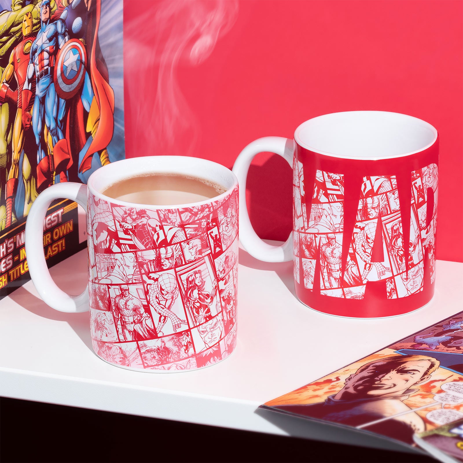 Product image Marvel - Comic Logo Thermoeffect Mug