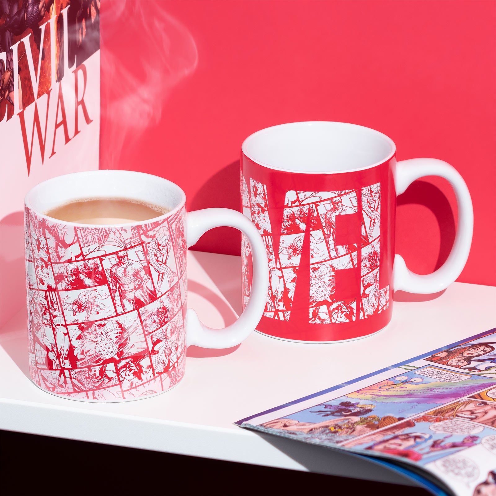Product image Marvel - Comic Logo Thermoeffect Mug