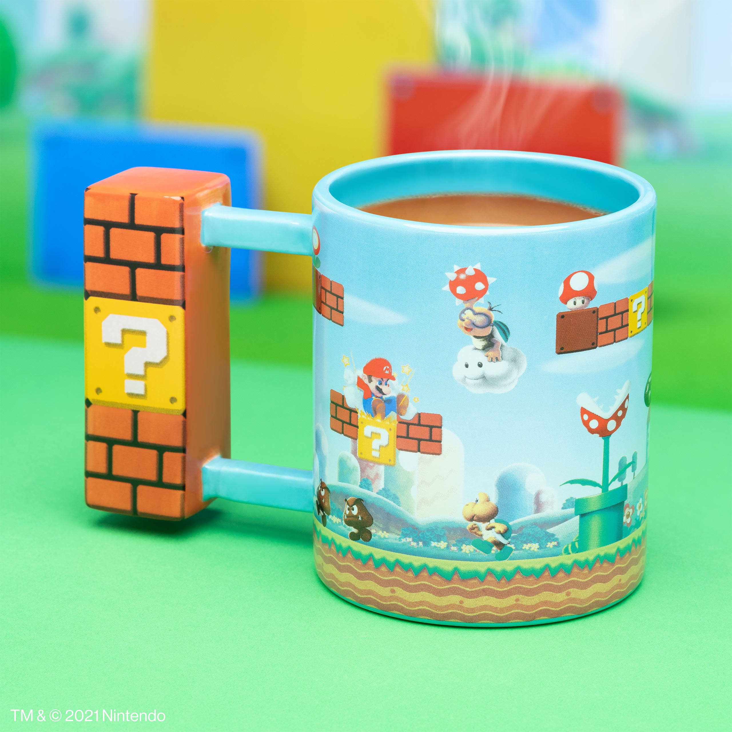 Product image Super Mario - Question Mark Block Mug with 3D Handle