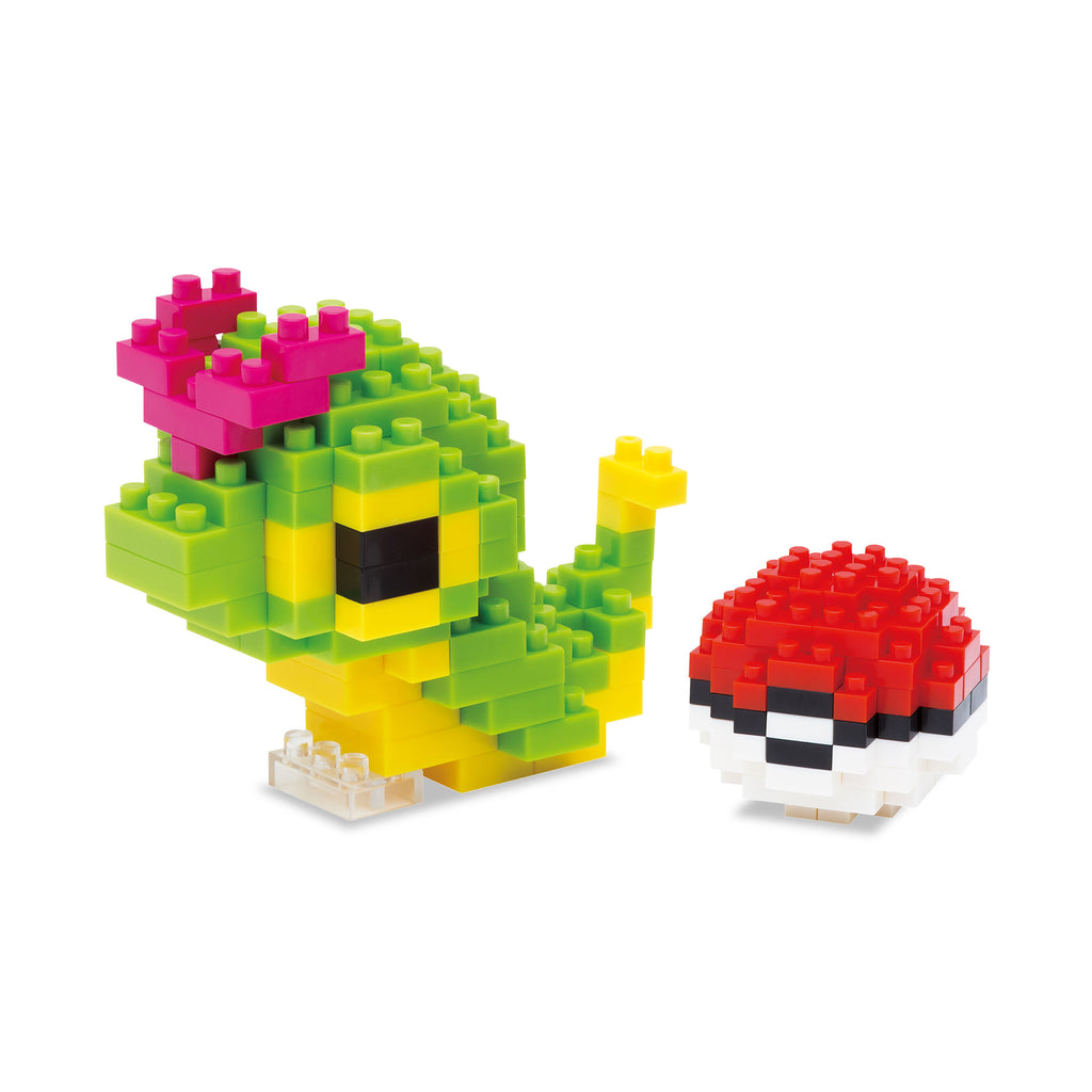 Product image Pokemon - Caterpie with Pokeball nanoblock Mini Construction Figures Set
