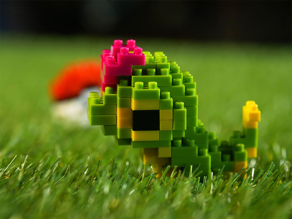 Product image Pokemon - Caterpie with Pokeball nanoblock Mini Construction Figures Set