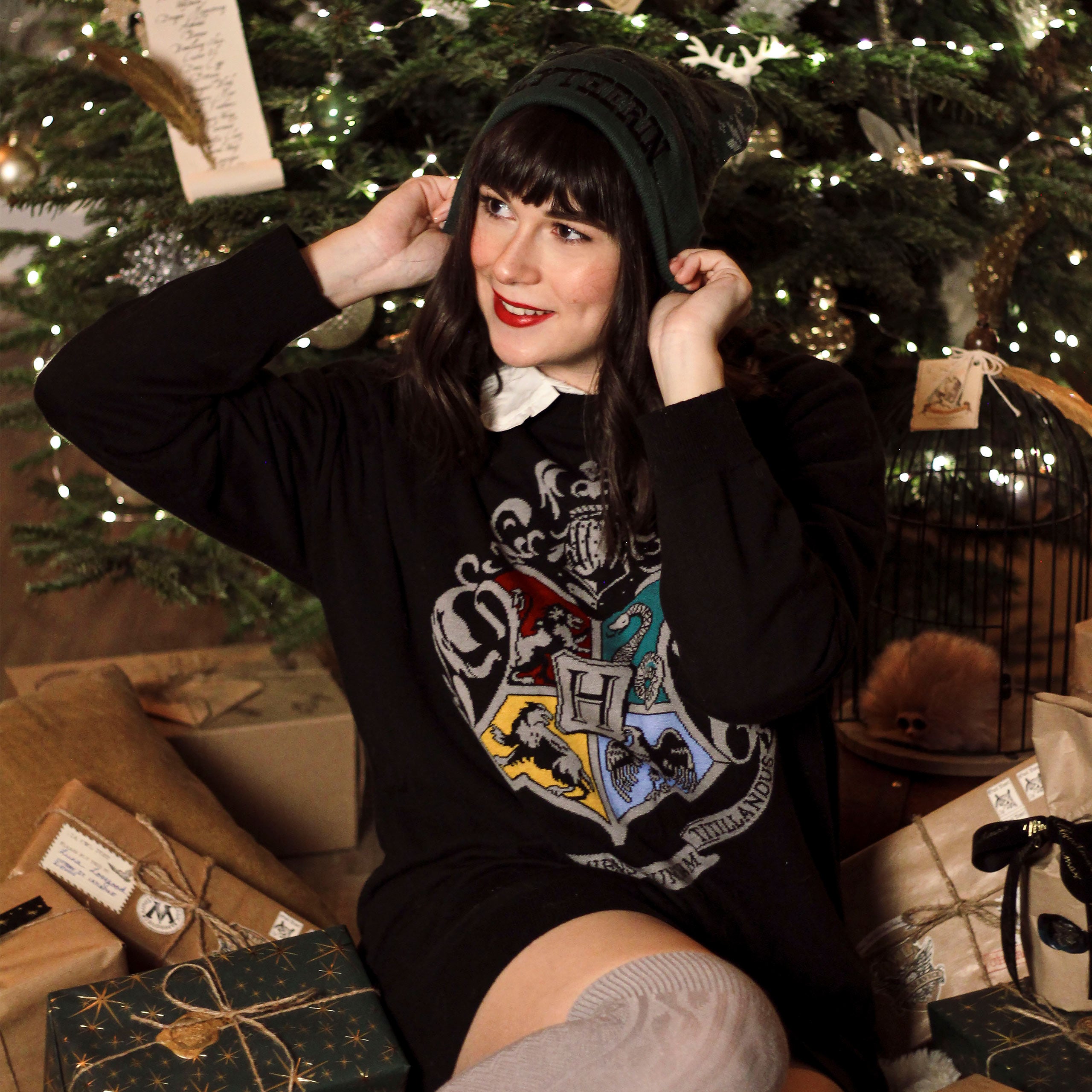 Product image Harry Potter - Hogwarts Crest Oversize Sweater black