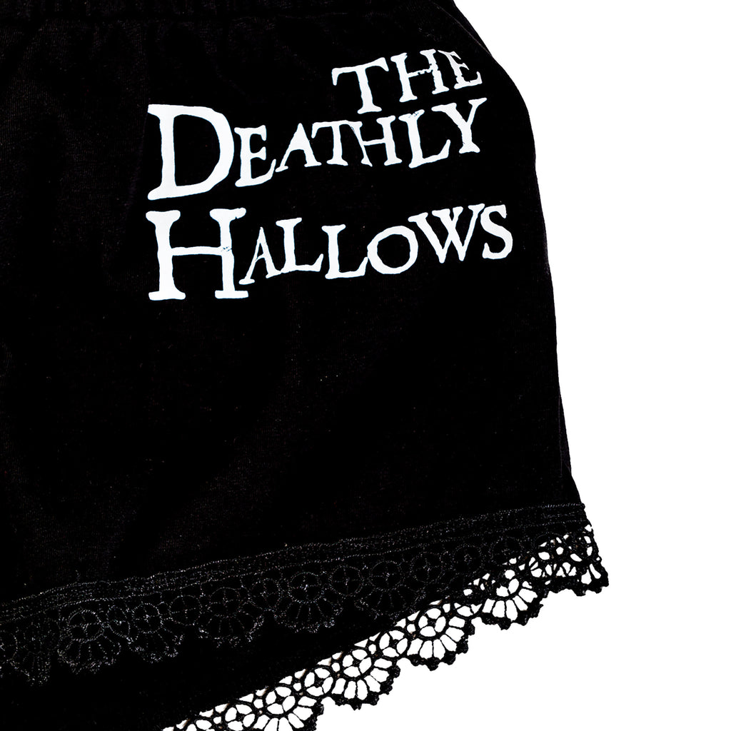 Product image Deathly Hallows Pyjama Women's Short with Lace - Harry Potter
