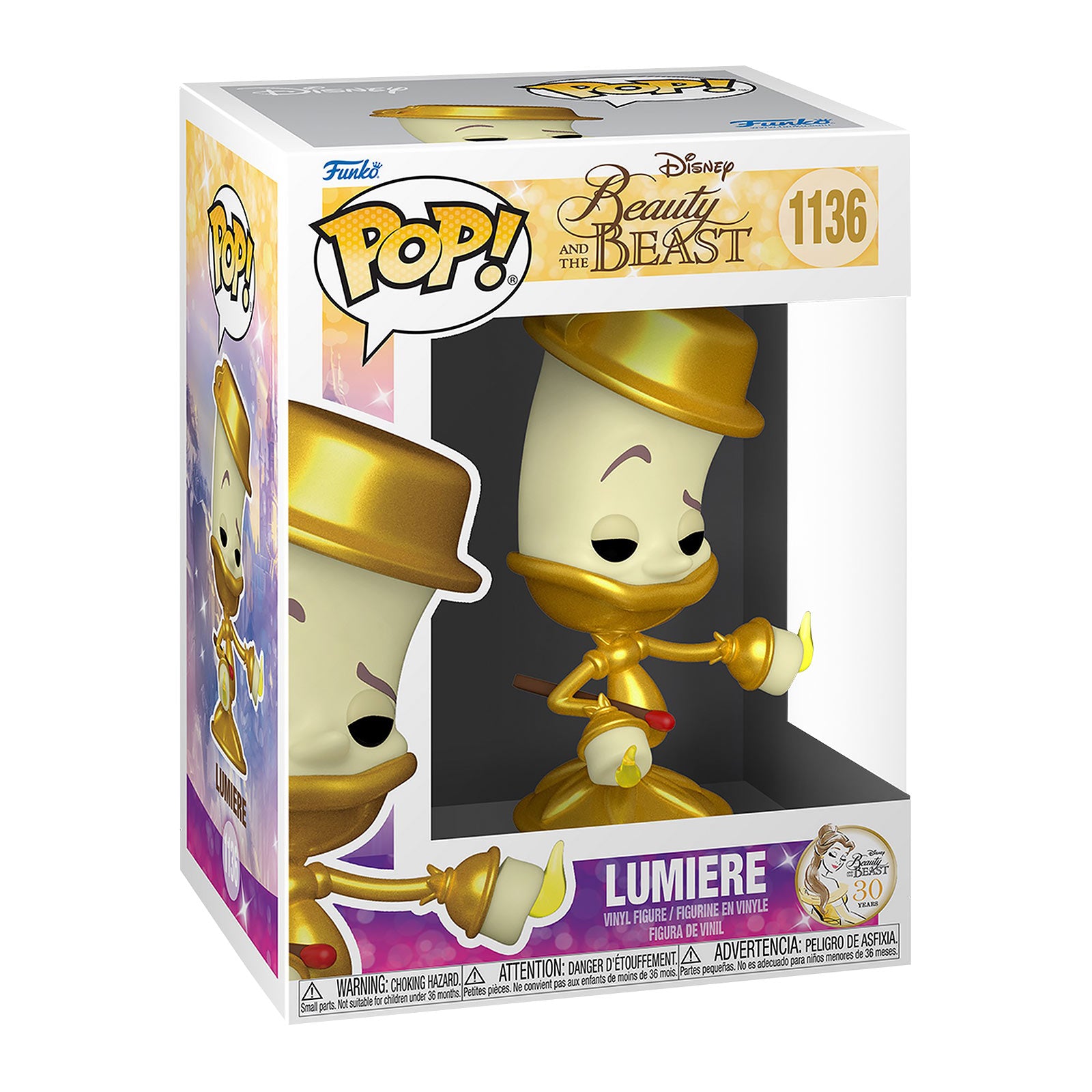 Product image Beauty and the Beast - Lumiere Funko Pop Figure