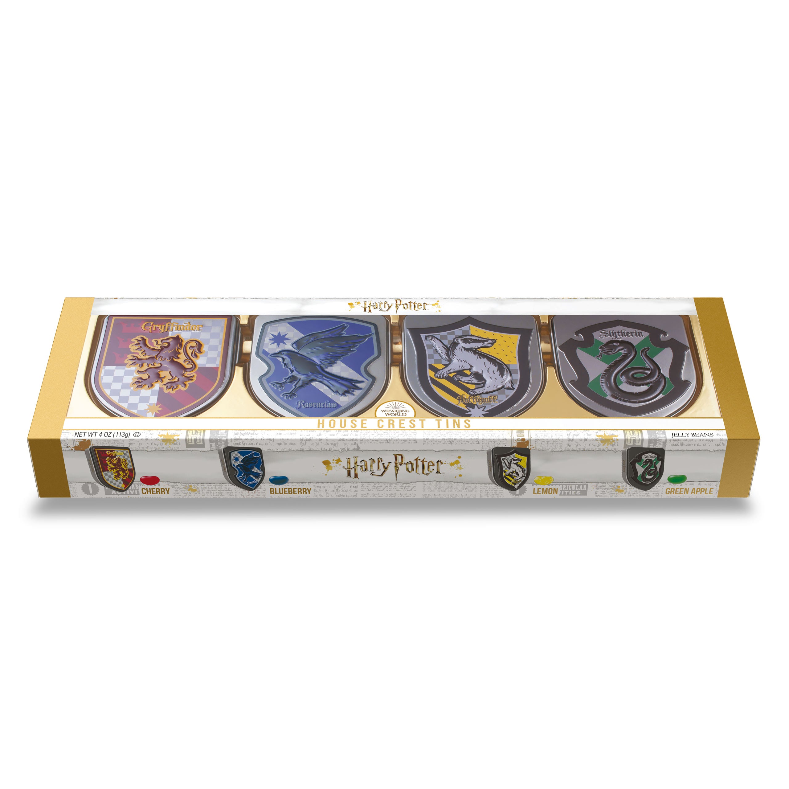 Product image Harry Potter - House Crest Cans Set with Jelly Beans
