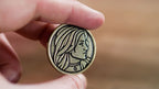 Product image Witcher - Yennefer Sorceress Supreme RPG Dice Set 7pcs with Collectible Coin