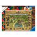Product image Harry Potter - Hogwarts Map Puzzle 1500 Pieces