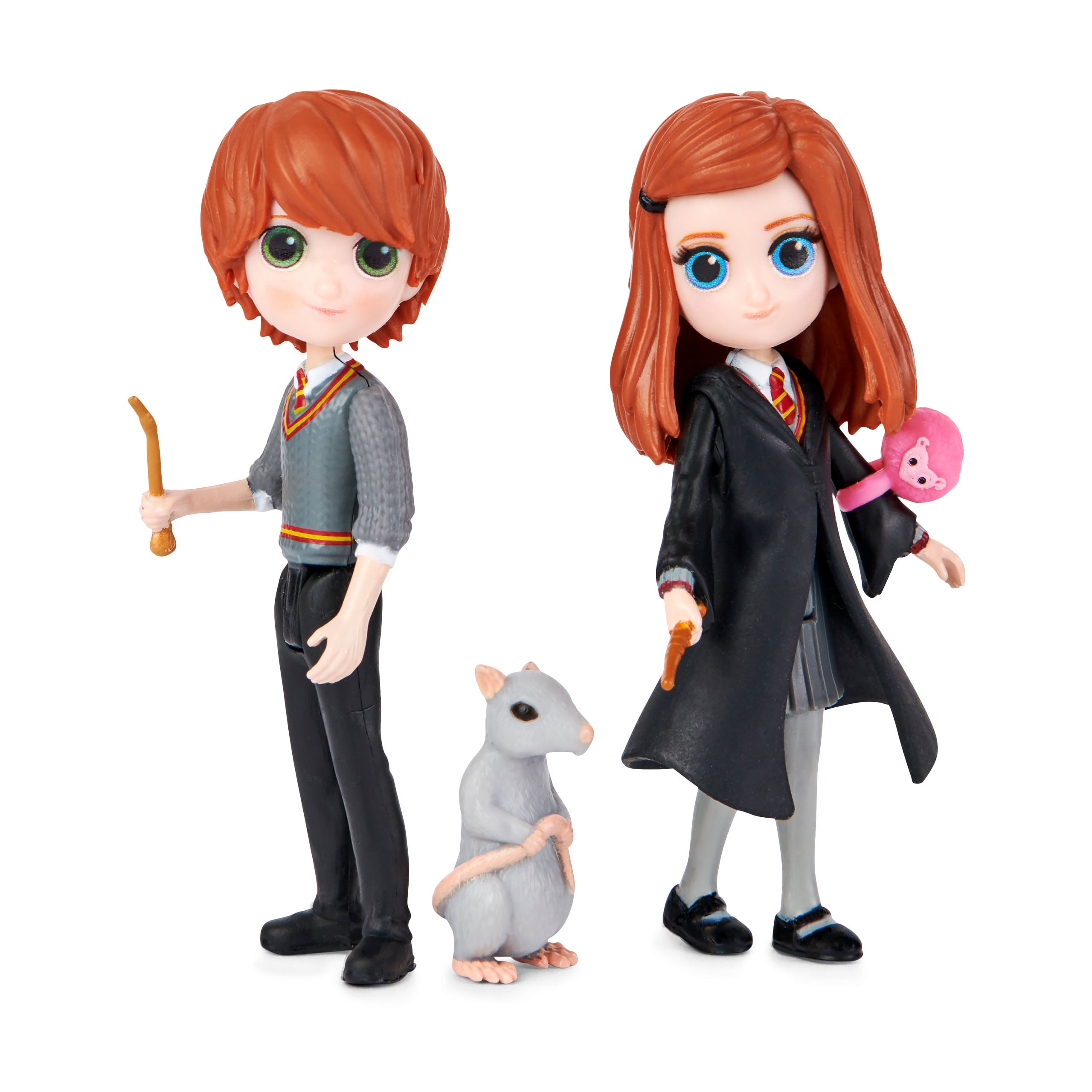 Product image Harry Potter - Ron, Scabbers, Ginny and Pygmy Puff Collectible Figures Set