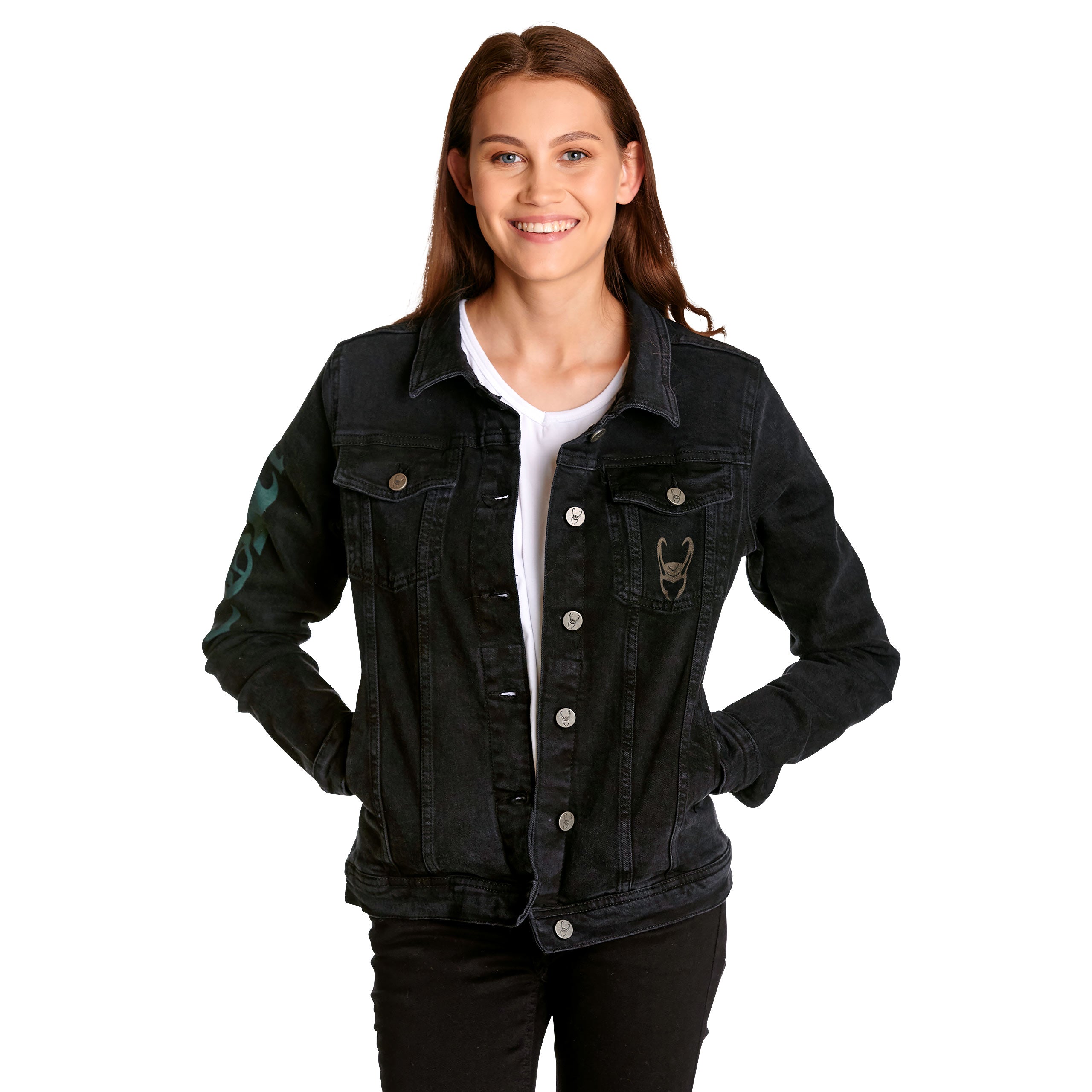 Product image Loki - Logo Denim Jacket Women Black