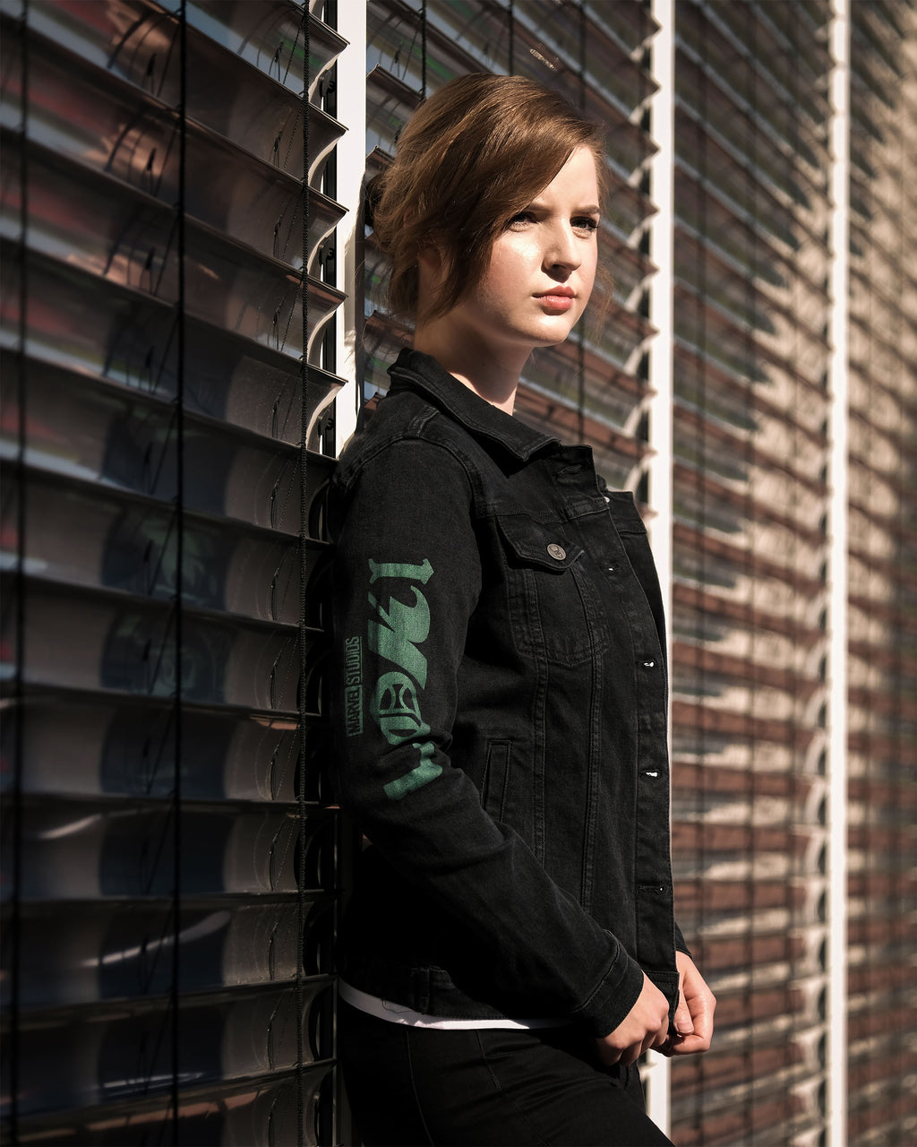 Product image Loki - Logo Denim Jacket Women Black