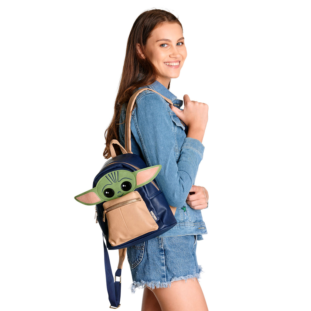 Product image Grogu Women's Denim Jacket Blue - Star Wars The Mandalorian