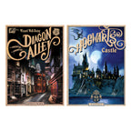 Product image Harry Potter - Hogwarts Castle & Diagon Alley Poster 2-piece set