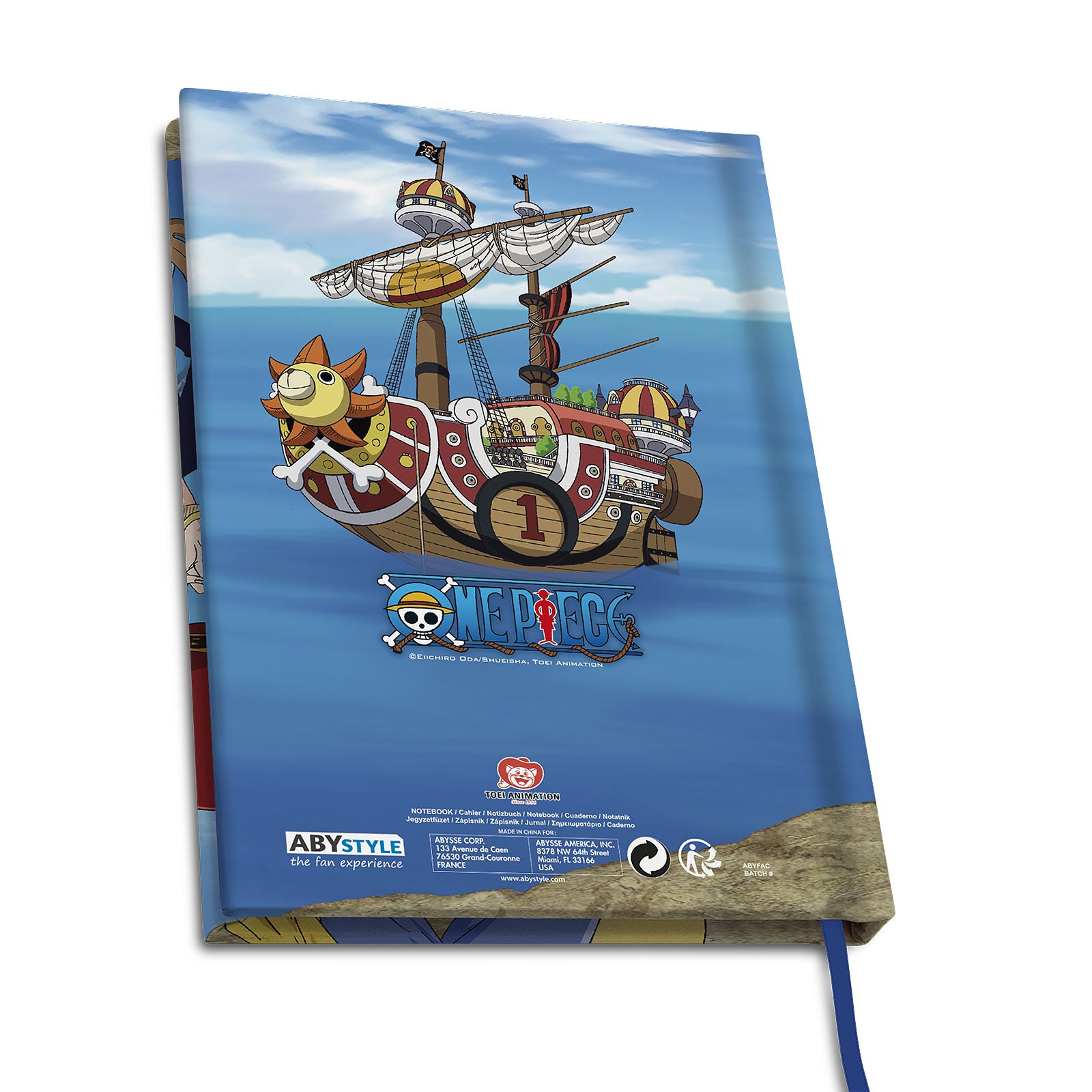 Product image One Piece - Straw Hat Crew Notebook A5