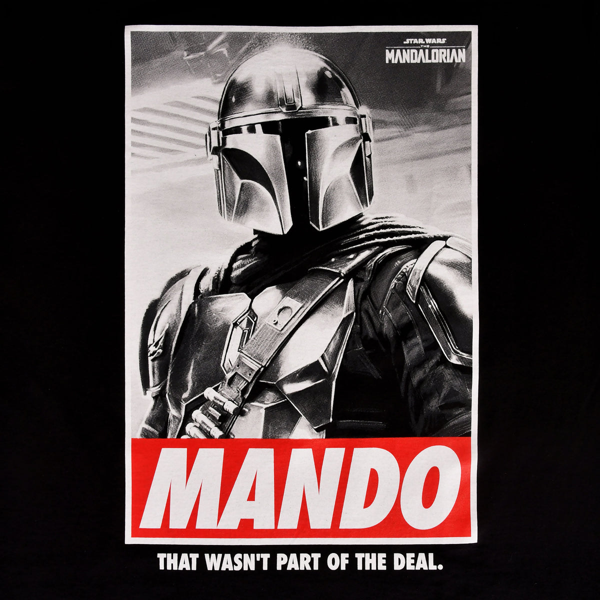 Product image Mando T-Shirt black - Star Wars The Mandalorian