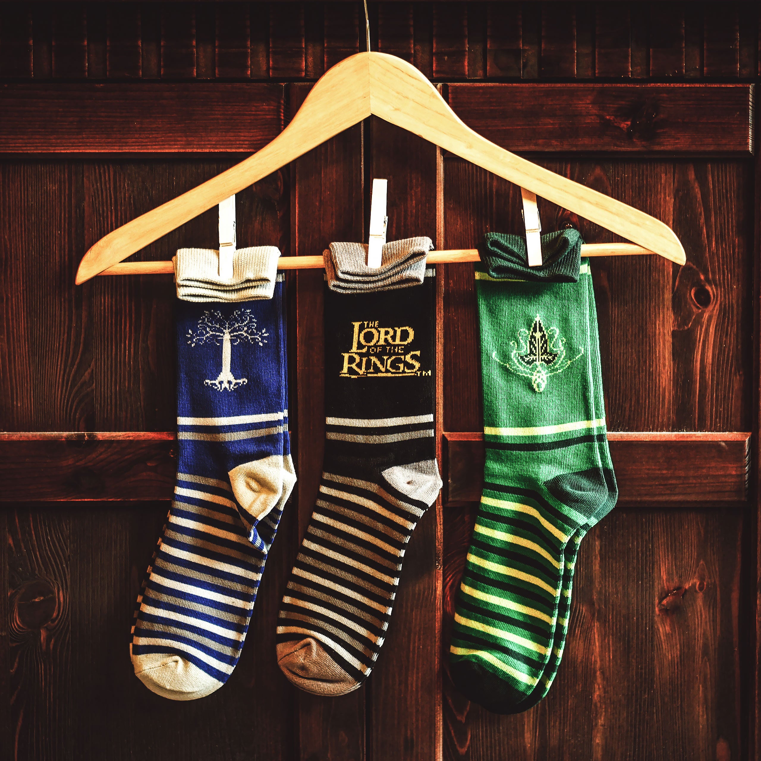 Product image Middle Earth Socks 3-Pack in Gift Box - The Lord of the Rings