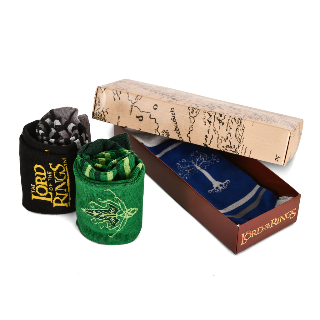 Product image Middle Earth Socks 3-Pack in Gift Box - The Lord of the Rings