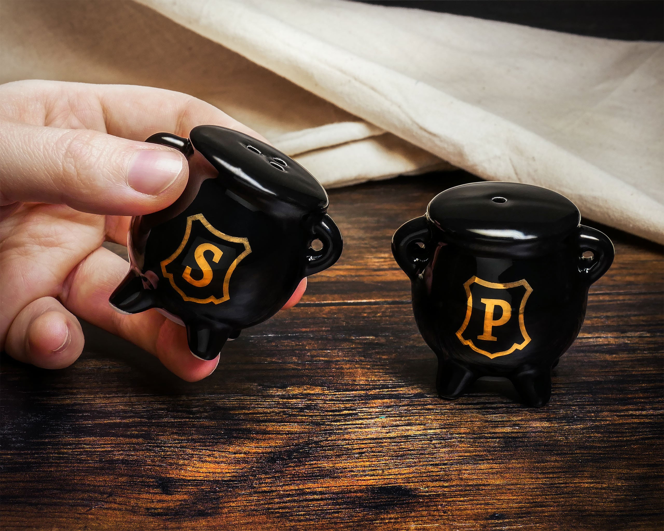 Product image Cauldron Salt and Pepper Shakers for Harry Potter Fans