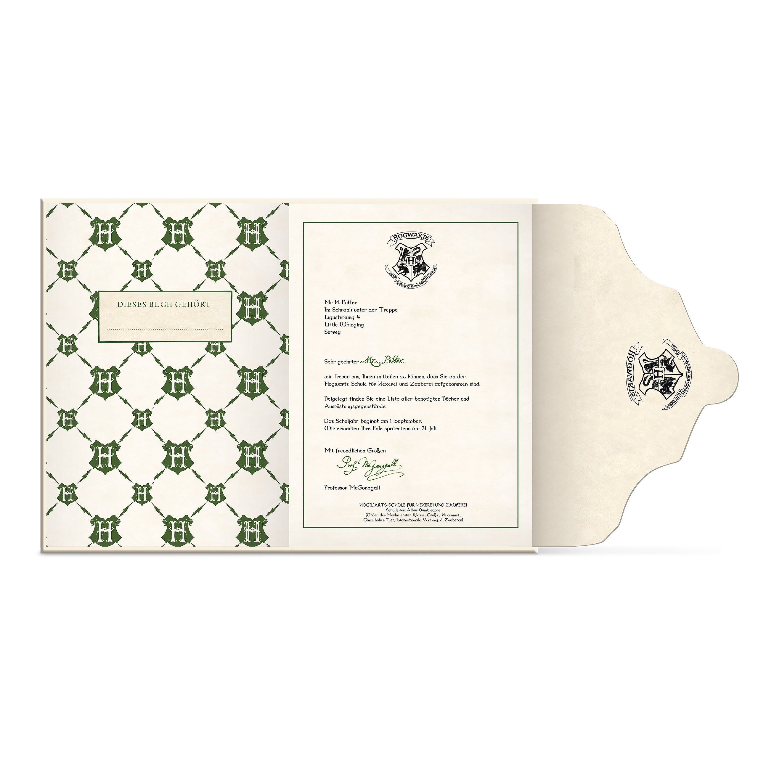 Product image Harry Potter - Hogwarts Letter Notebook