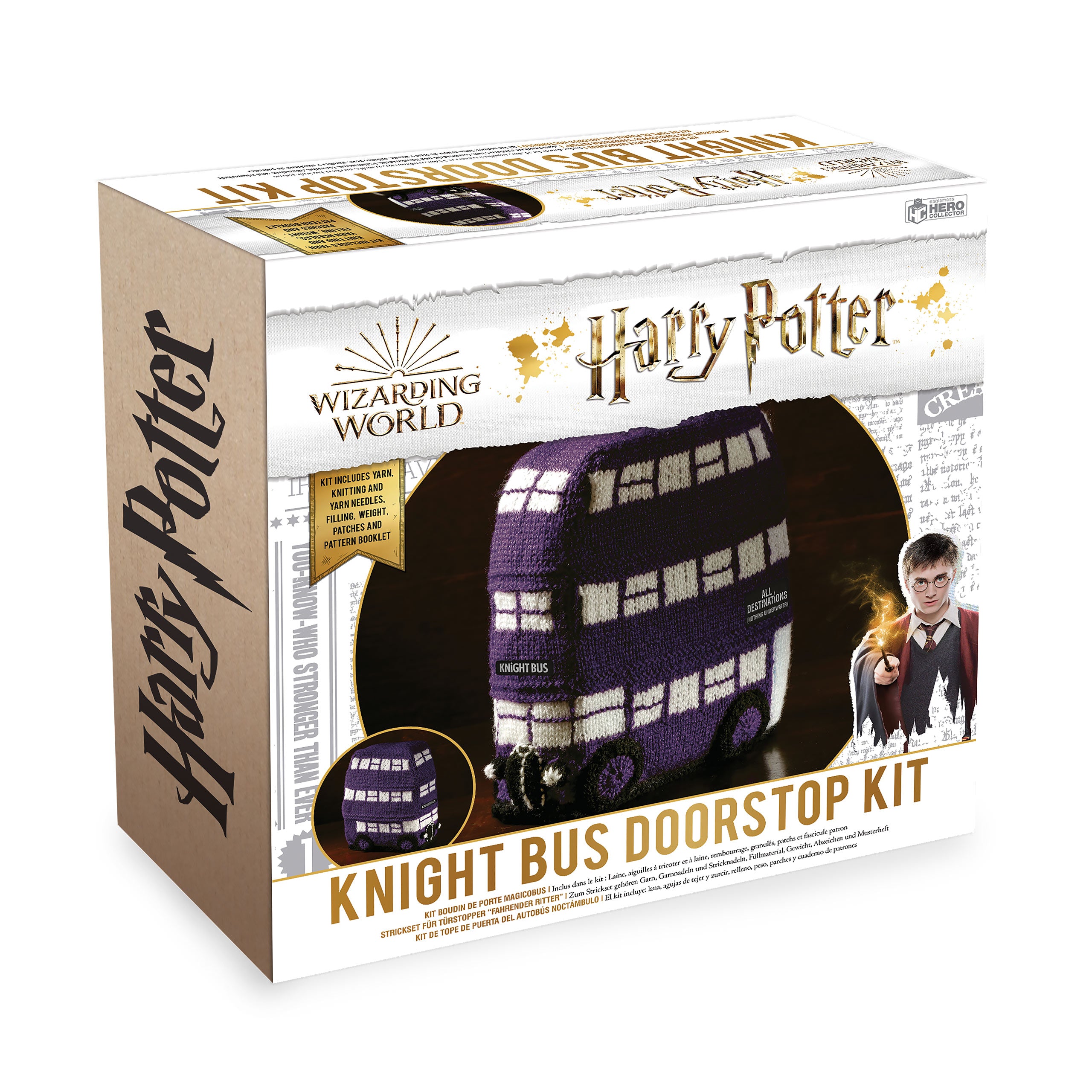 Product image Harry Potter - Knight Bus Doorstop Knitting Set