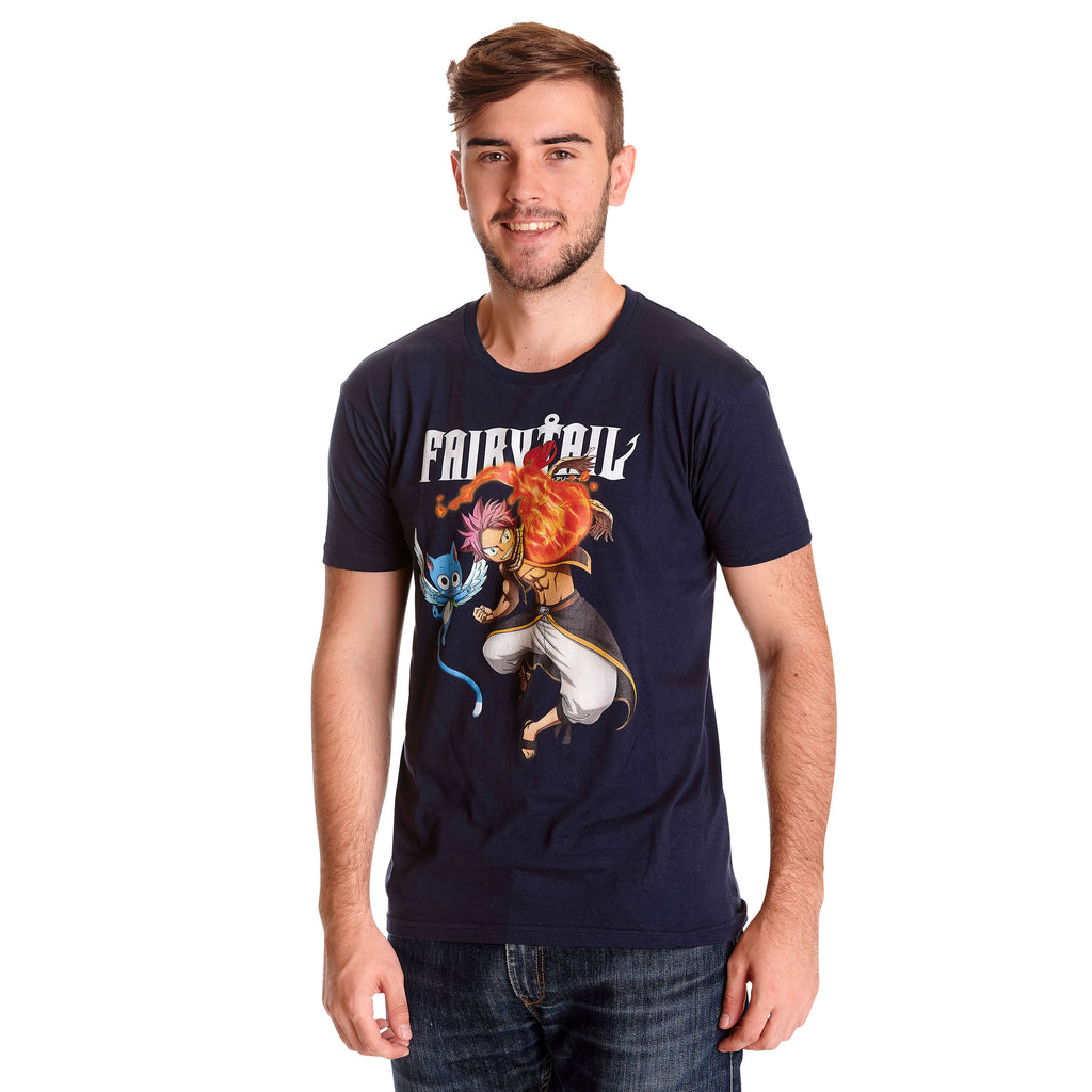 Product image Fairy Tail - Natsu and Happy T-Shirt blue
