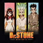 Product image Dr. Stone - Graphic Characters T-Shirt black