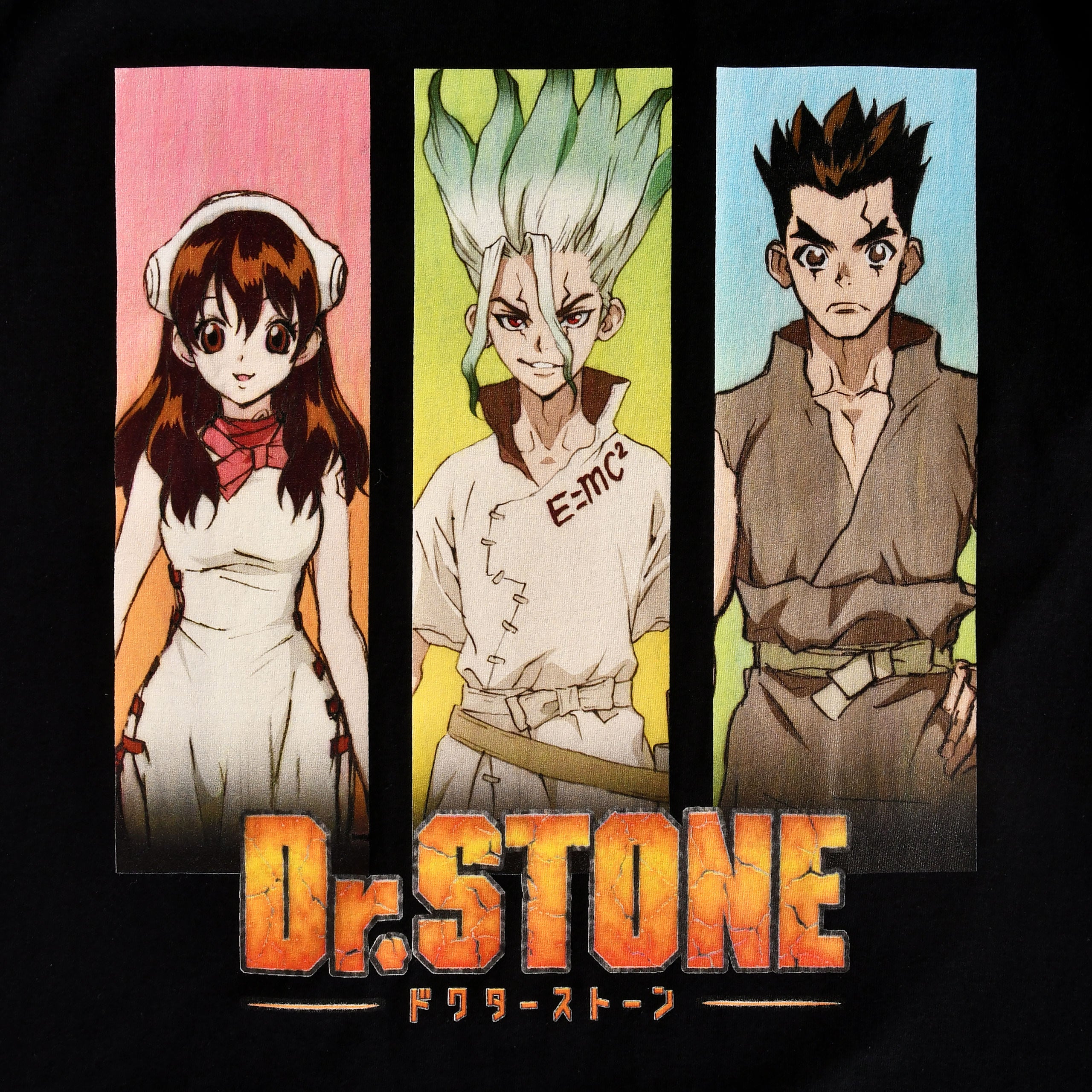 Product image Dr. Stone - Graphic Characters T-Shirt black