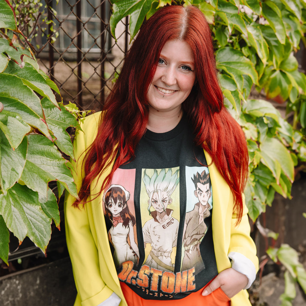 Product image Dr. Stone - Graphic Characters T-Shirt black