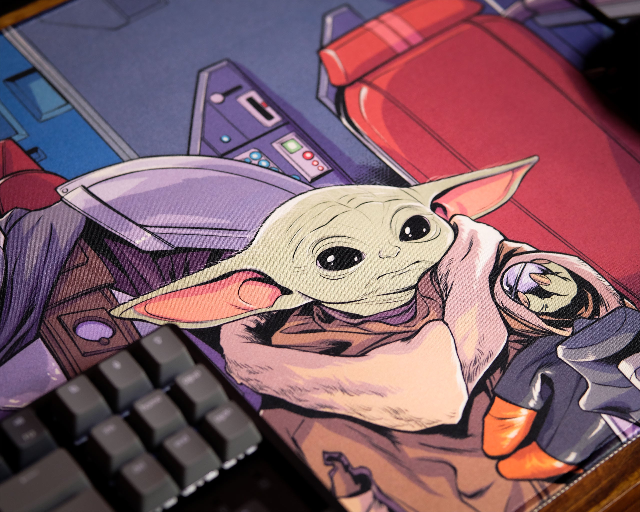 Product image The Mandalorian & Grogu Mousepad - Star Wars