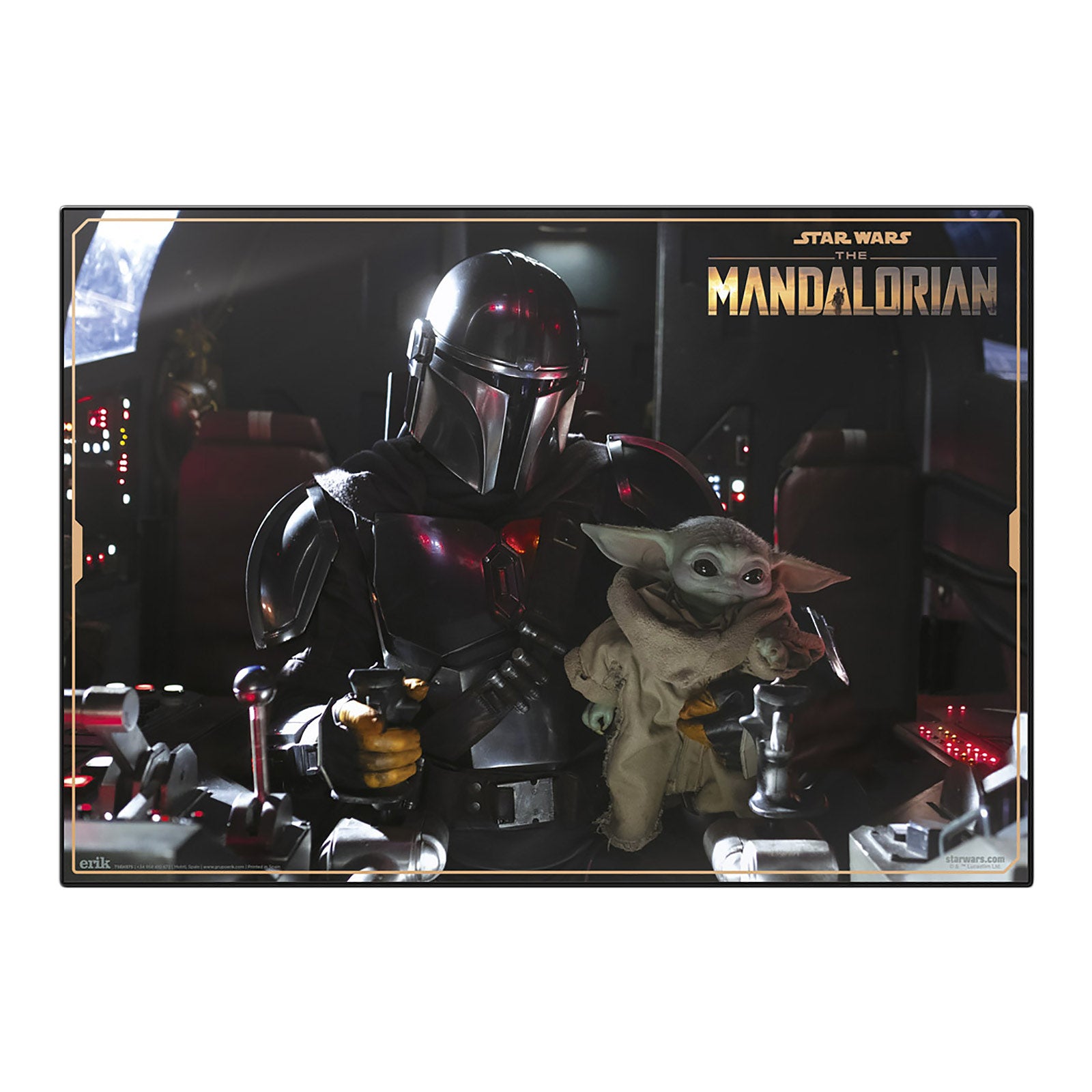 Product image The Mandalorian & Grogu Desk Mat - Star Wars