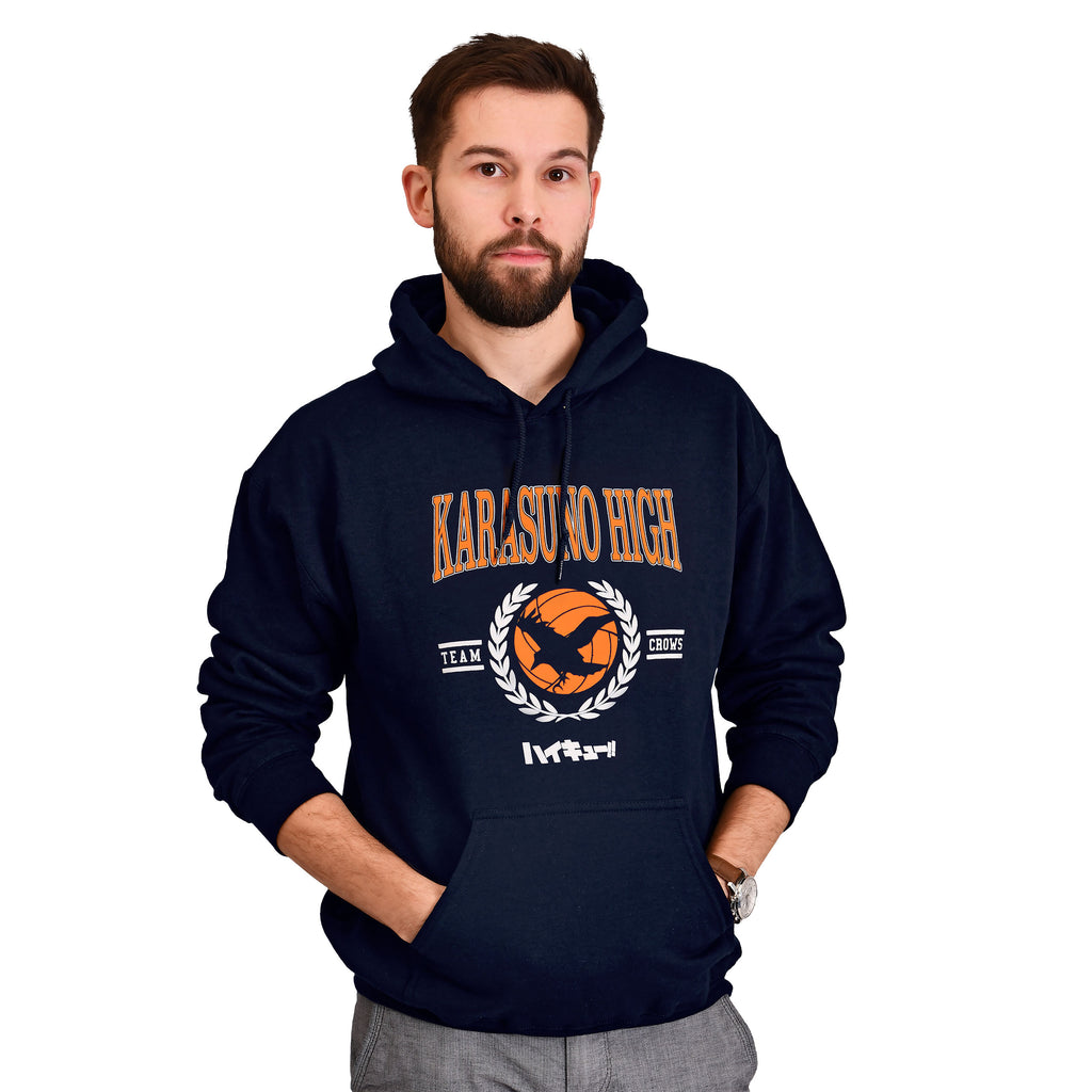 Product image Haikyu!! - Karasuno High Hoodie blue