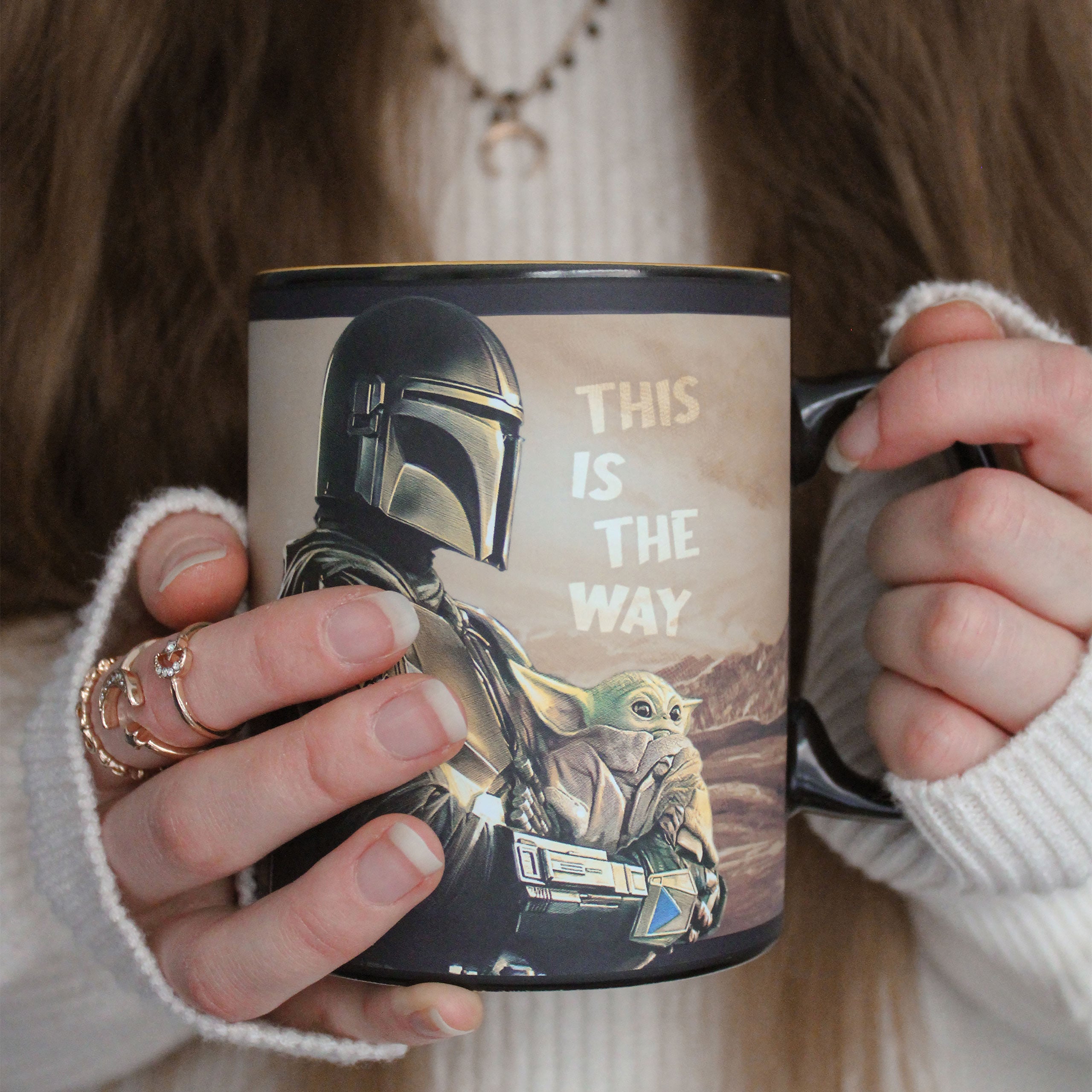 Product image Mando with Grogu thermo effect cup - Star Wars The Mandalorian