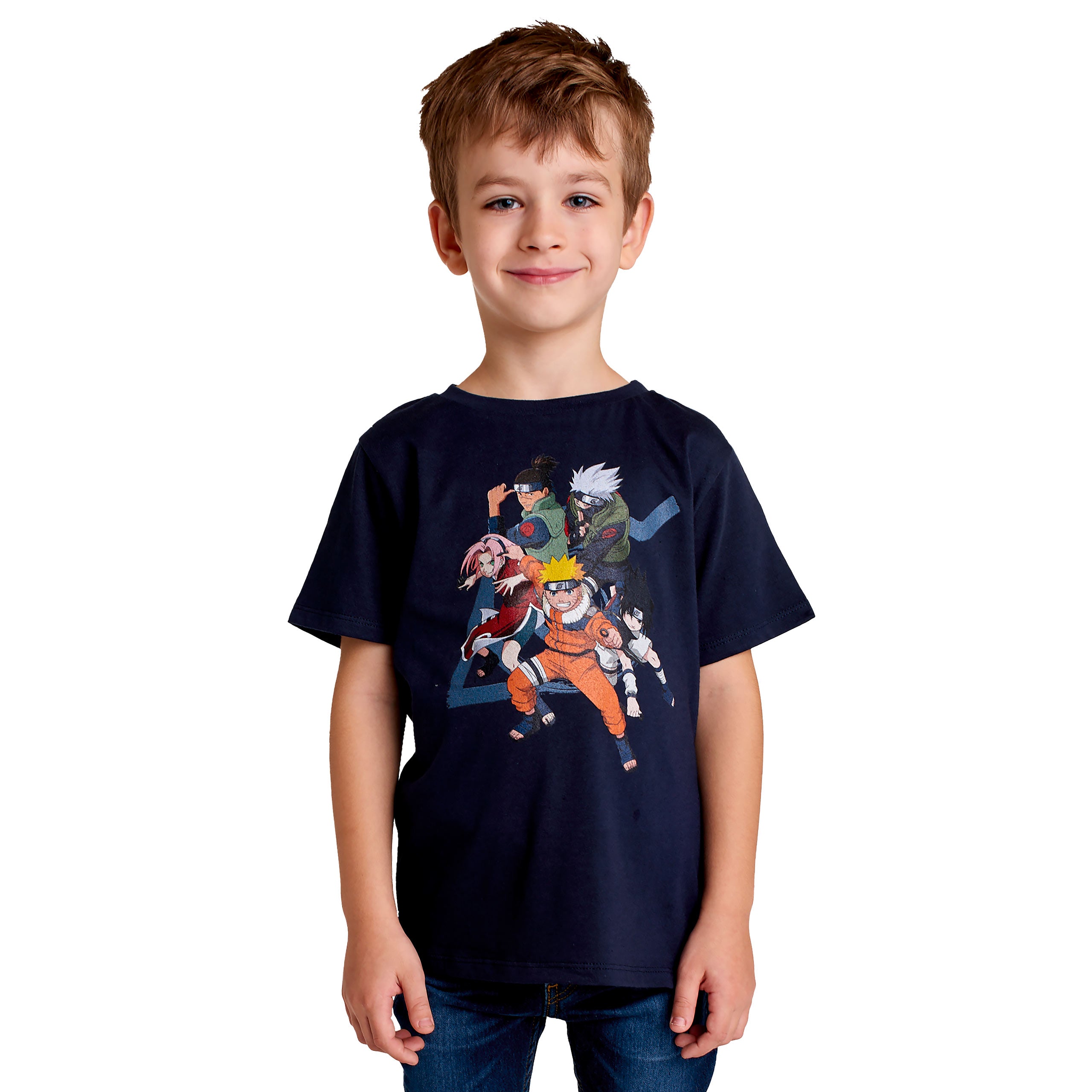 Product image Naruto - Konoha Team Kids T-Shirt Blue