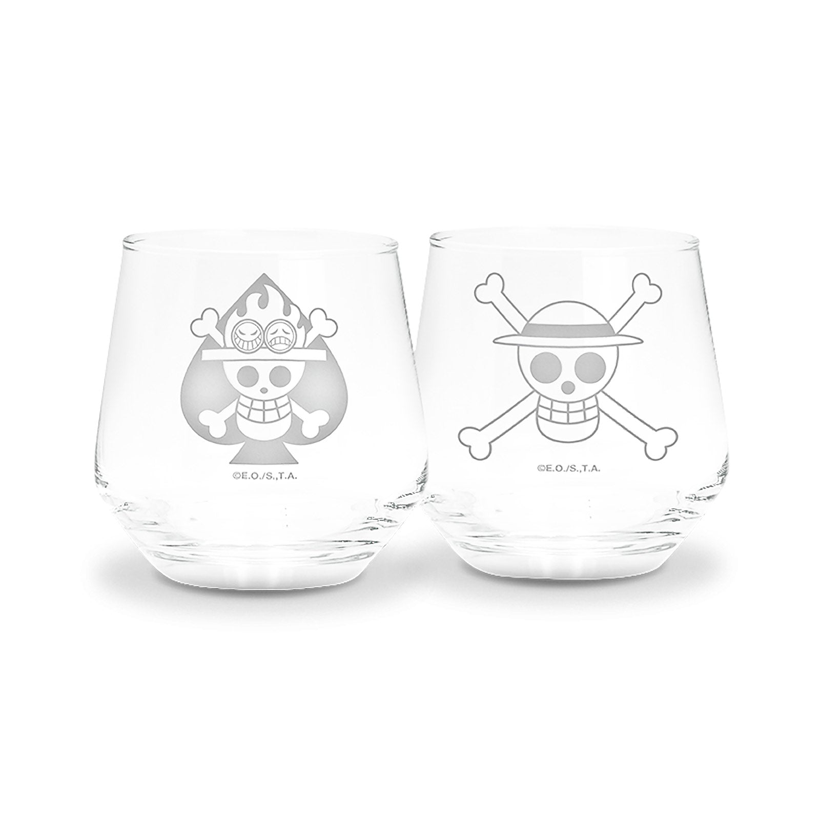 Product image One Piece - Luffy & Ace Glass Set